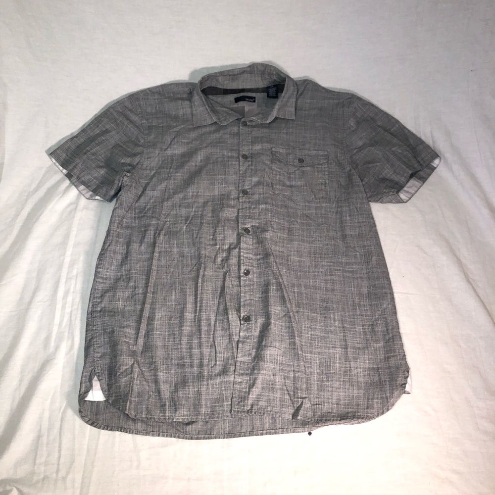 Men’s Bruno SS Casual Button Up Shirt Size Large